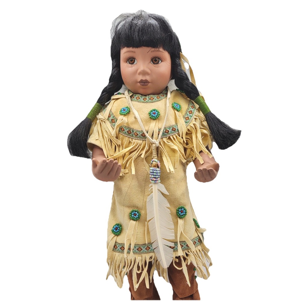 Native American Doll "Gentle Shepherd" Artist:G. Perillo